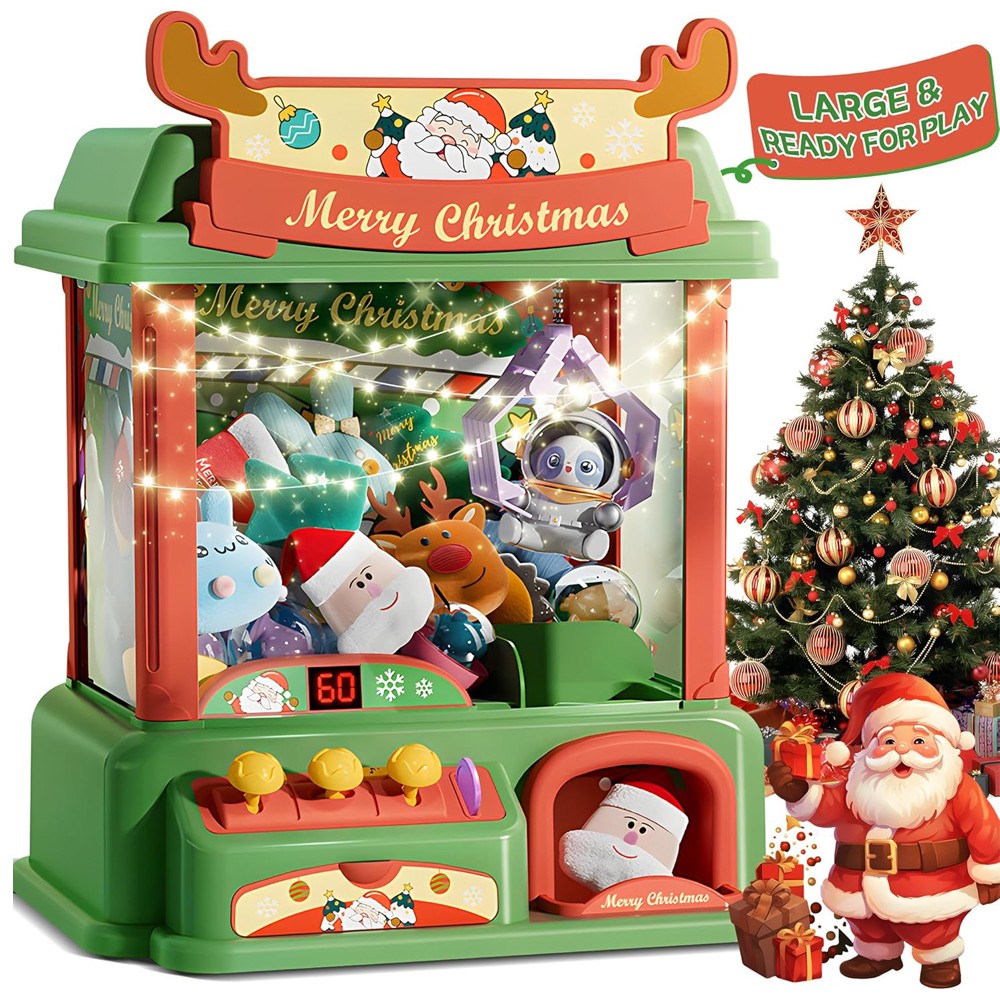 Arcade Toy Vending Machine - Świąteczny automat z pazurami dla dzieci