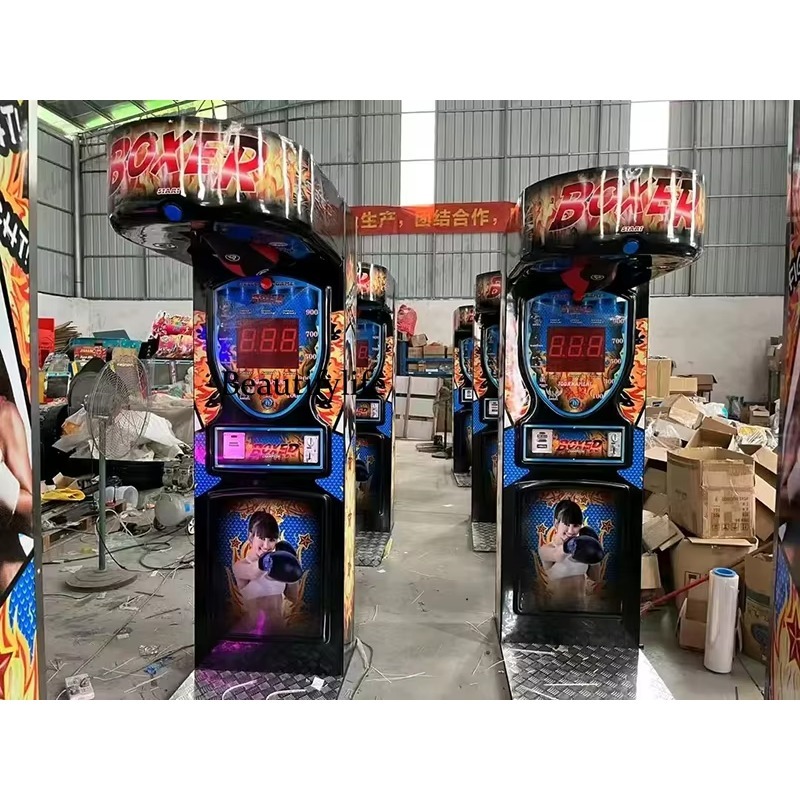 Arcade Game Coin - Automat do boksowania na monety HR,