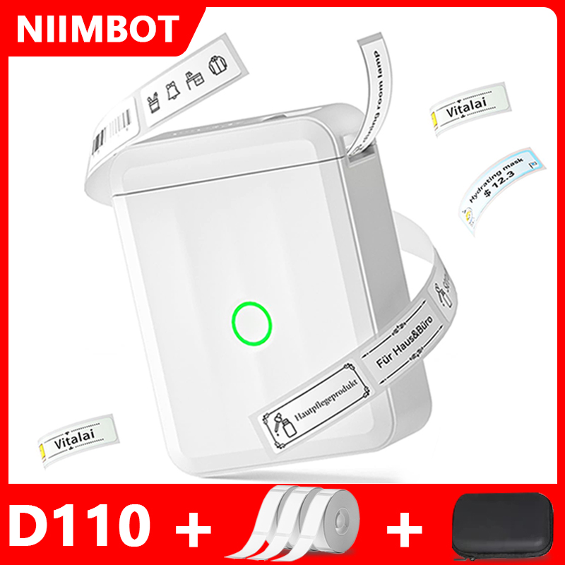 Ticket Redemption Machine - Niimbot D110 Bezprzewodowa mini przenośna drukarka