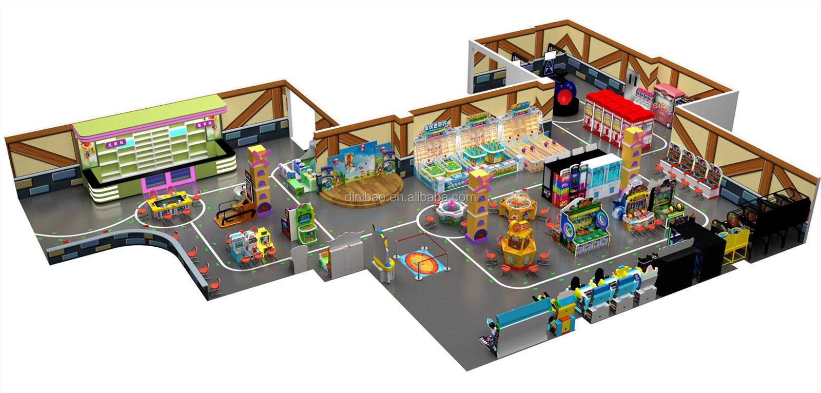 Ticket Redemption Machine - Maszyna do gier arcade dla dzieci,