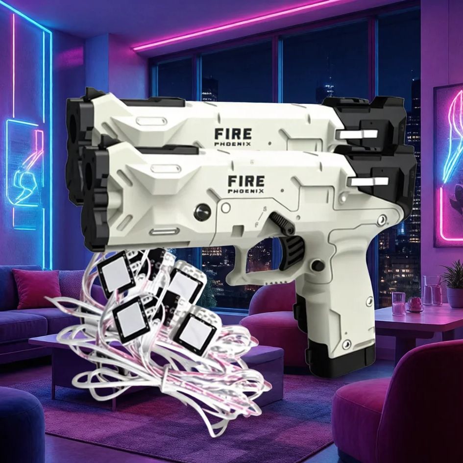 Gun Shooting Arcade - Bezprzewodowy elektromagnetyczny pistolet świetlny 2p GUN4IR