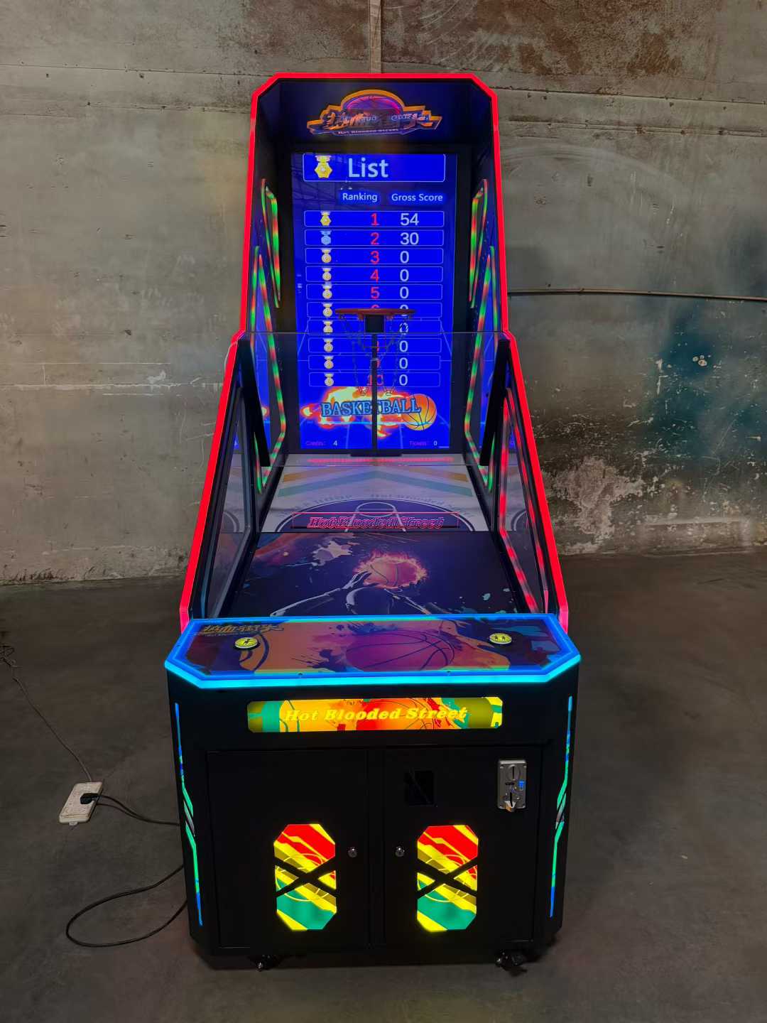 Automat do koszykówki LED na m – Ticket Redemption Machine recenzja i cena