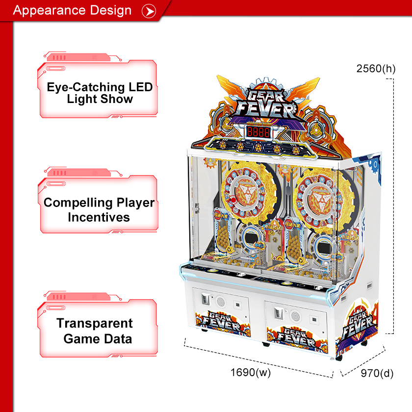 Zabawna gra arcade z systemem  – Ticket Redemption Machine recenzja i cena