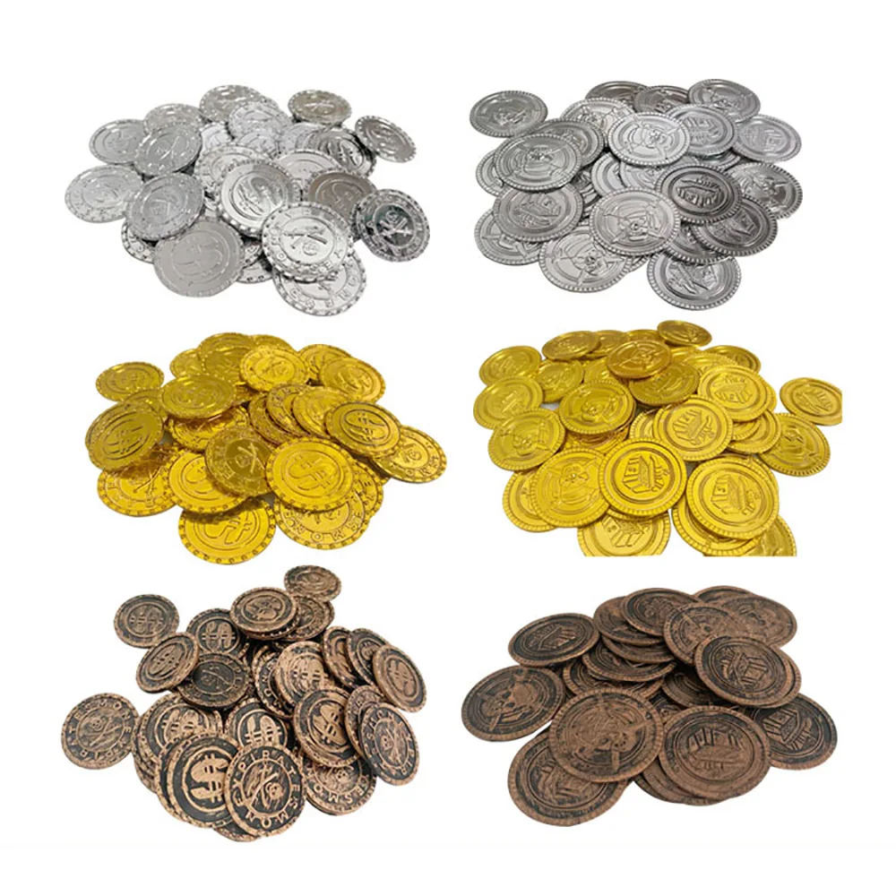 100/200 SZTUK Plastikowa pirac – Arcade Game Coin recenzja i cena
