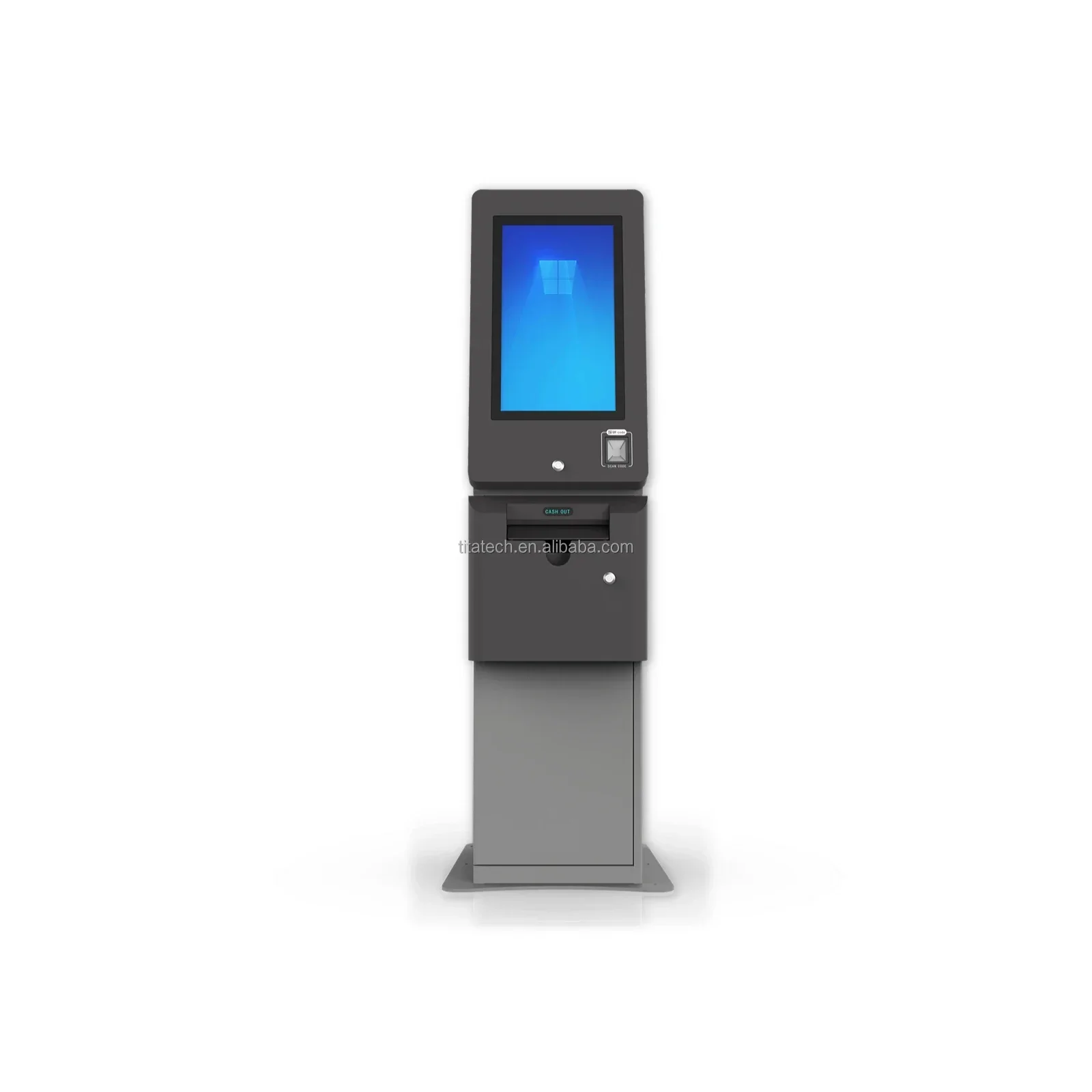 Metalowy kiosk ATM, terminal d – Ticket Redemption Machine recenzja i cena